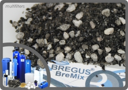Samoodnawialne  złoże odżelaziająco – odmanganiające Bregus® BreMix